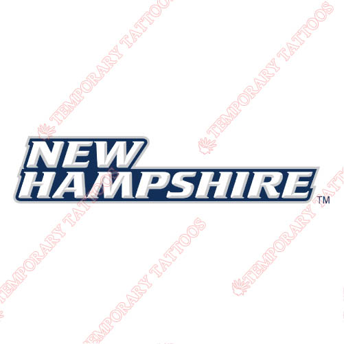 New Hampshire Wildcats Customize Temporary Tattoos Stickers NO.5411